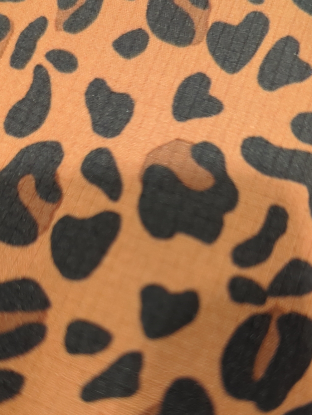 Fossil Leopard Print Crossbody in Brown and Black - Picture 10 of 10
